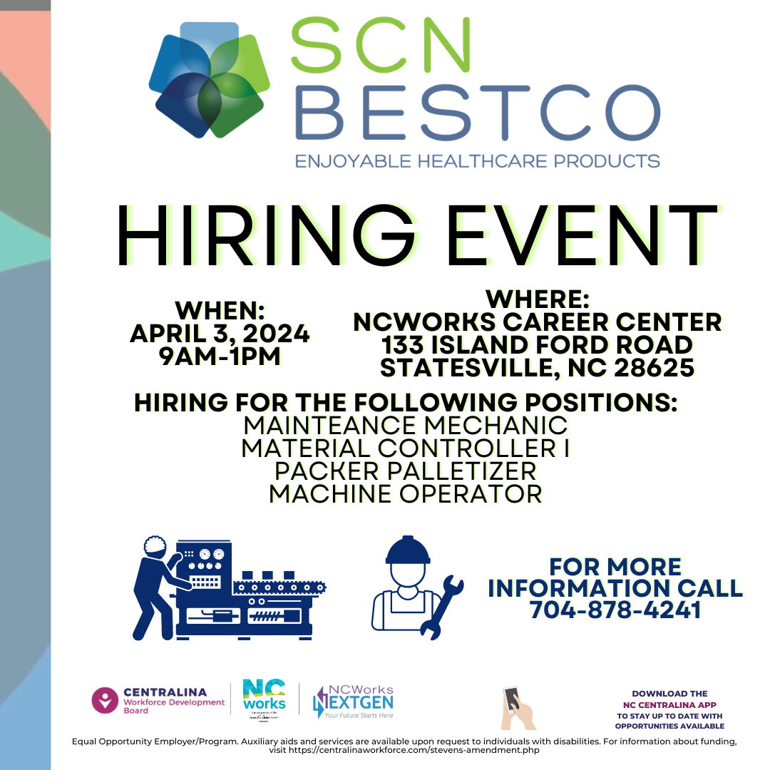 scn hiring event